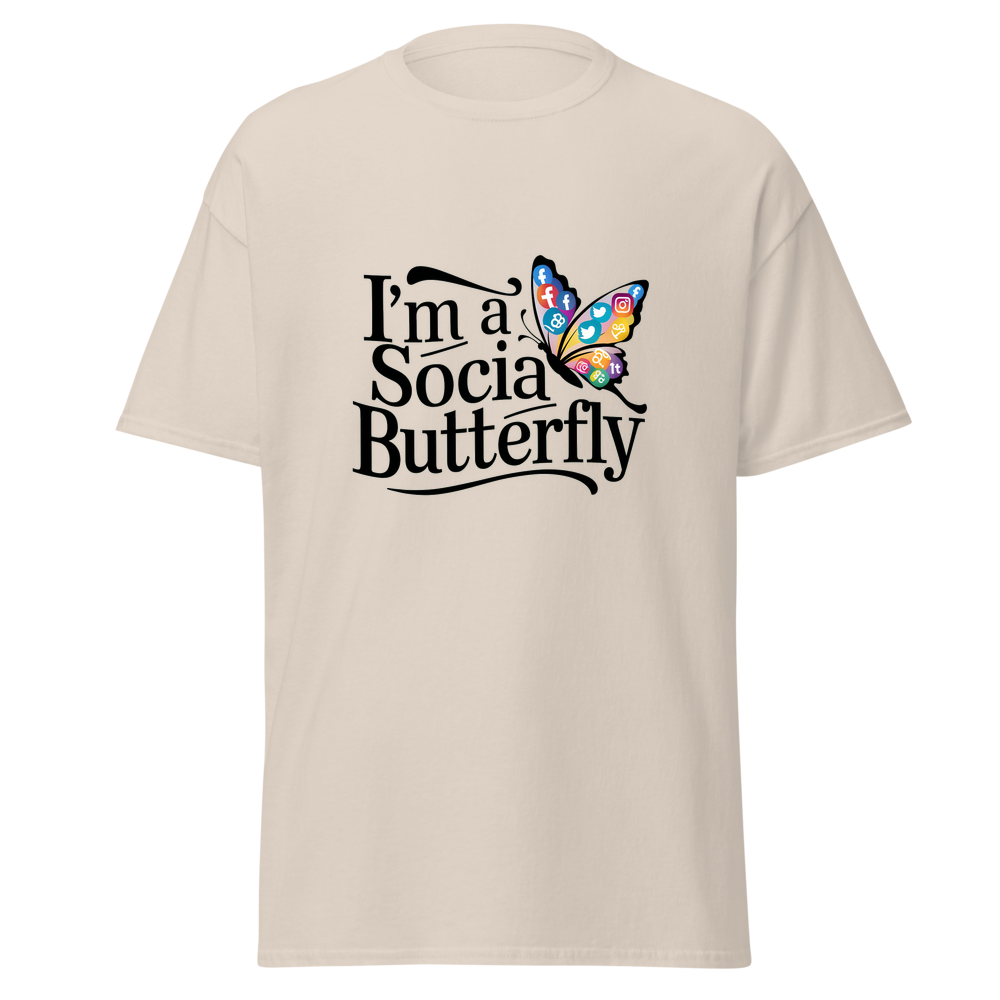 Trendy Social Media Themed T