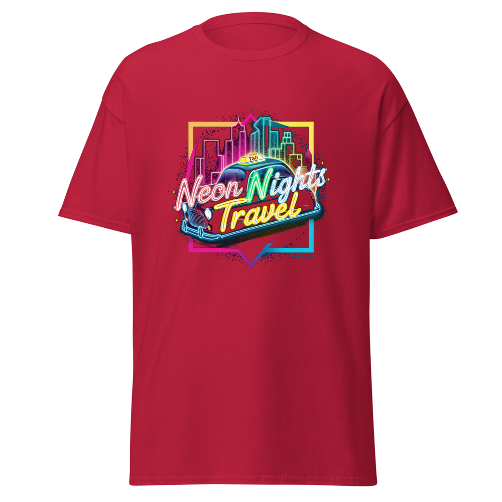 Premium Retro Neon Graphic T